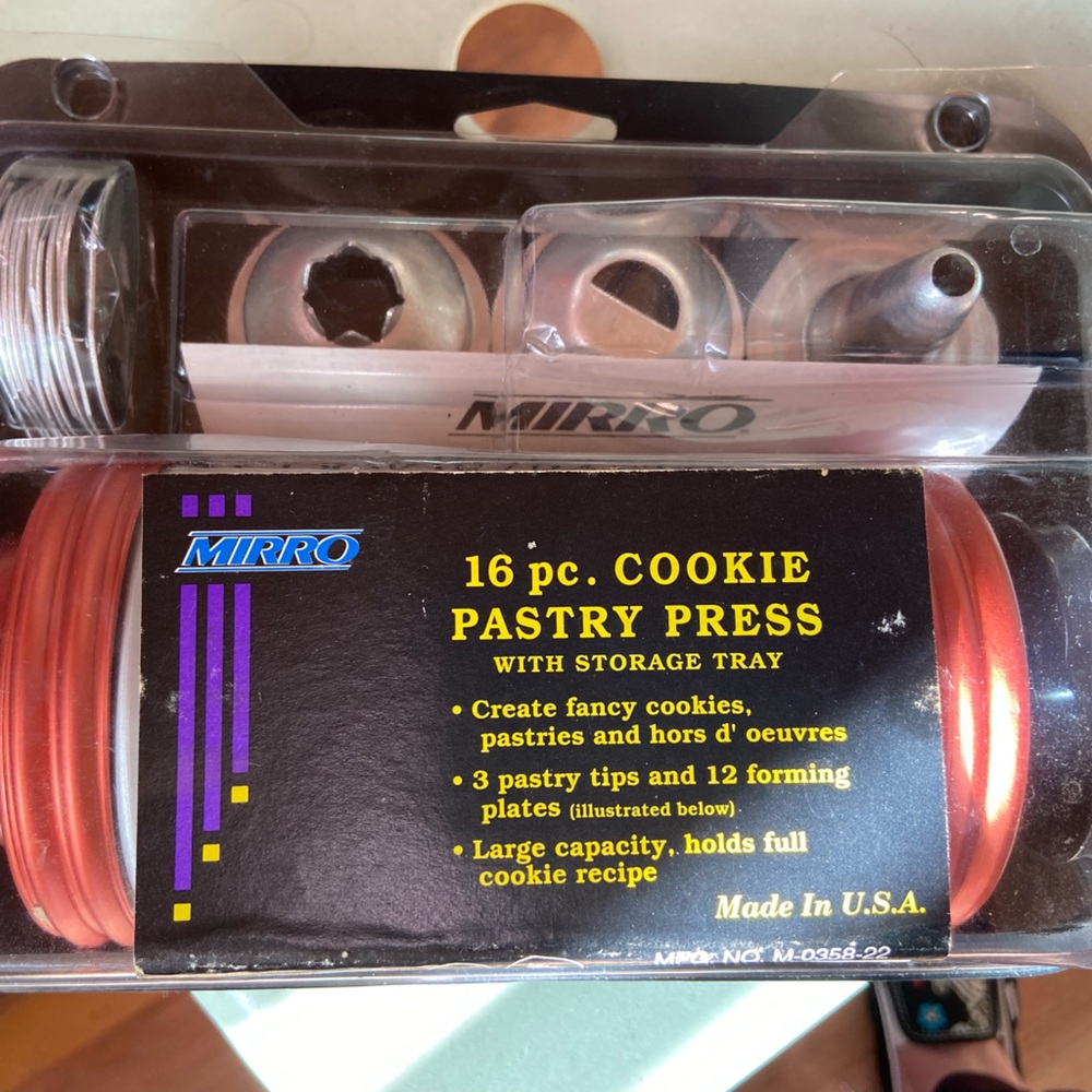 MIRRO cookie press set